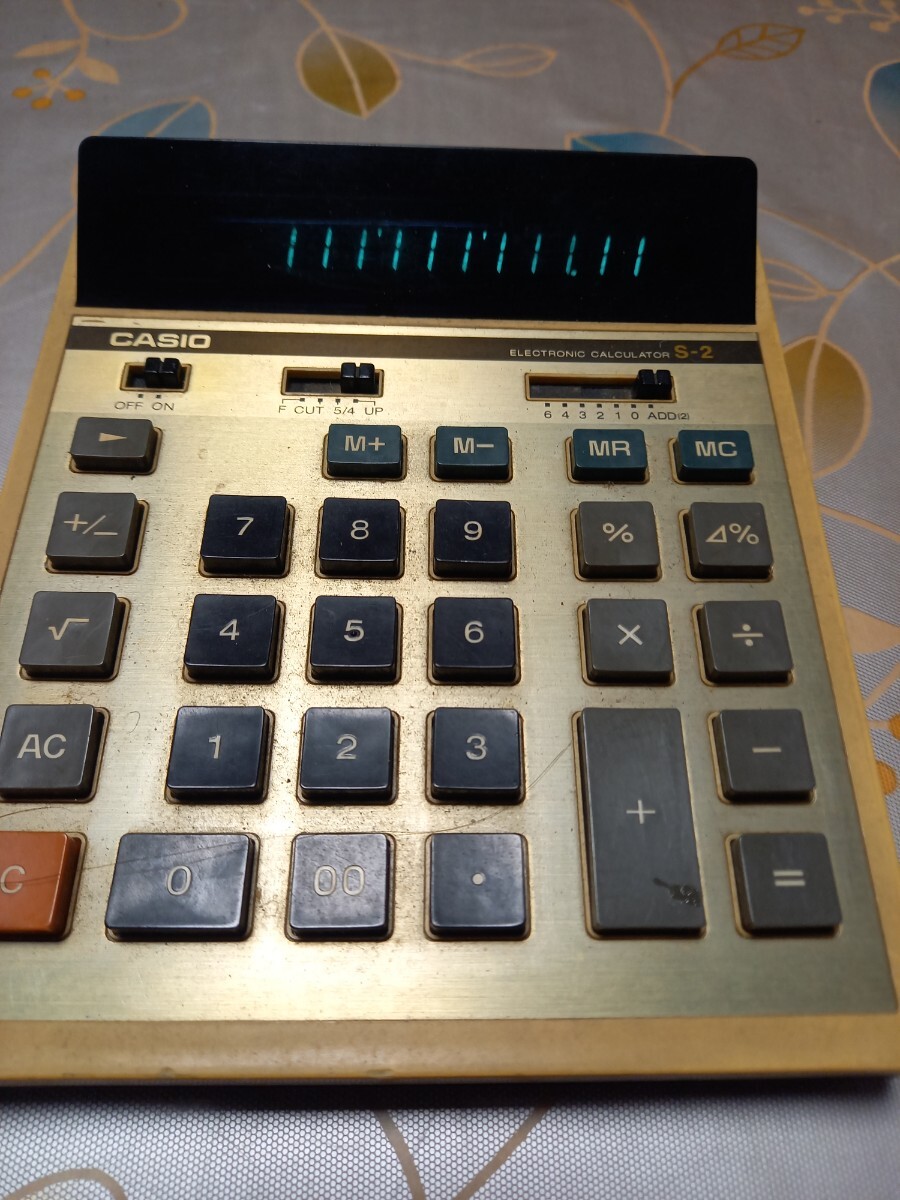CASIO calculator Showa Retro 