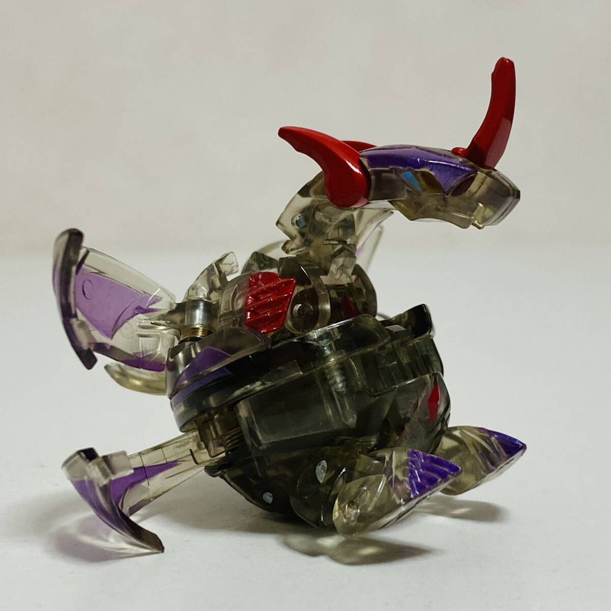 【中古品】SEGATOYS セガトイズ 爆丸 ダークオン・クロス・ドラゴノイド 2個セット フィギュア_画像3