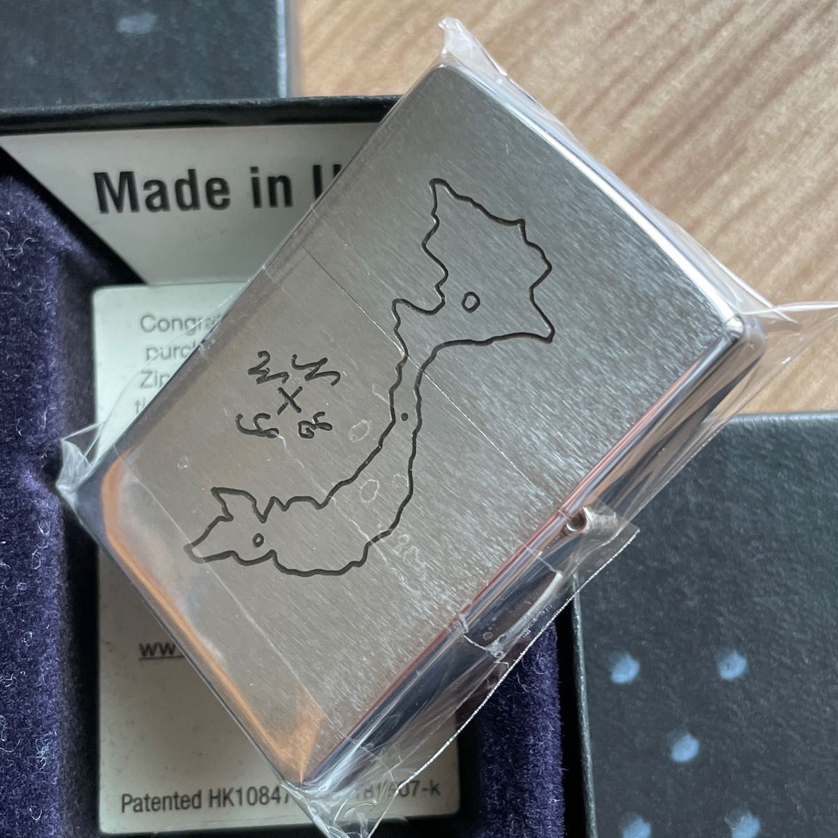 【USED美品／ベトナムレプリカ】zippo 2000年 vintag ヘアライン ベトナムジッポー オイルライター