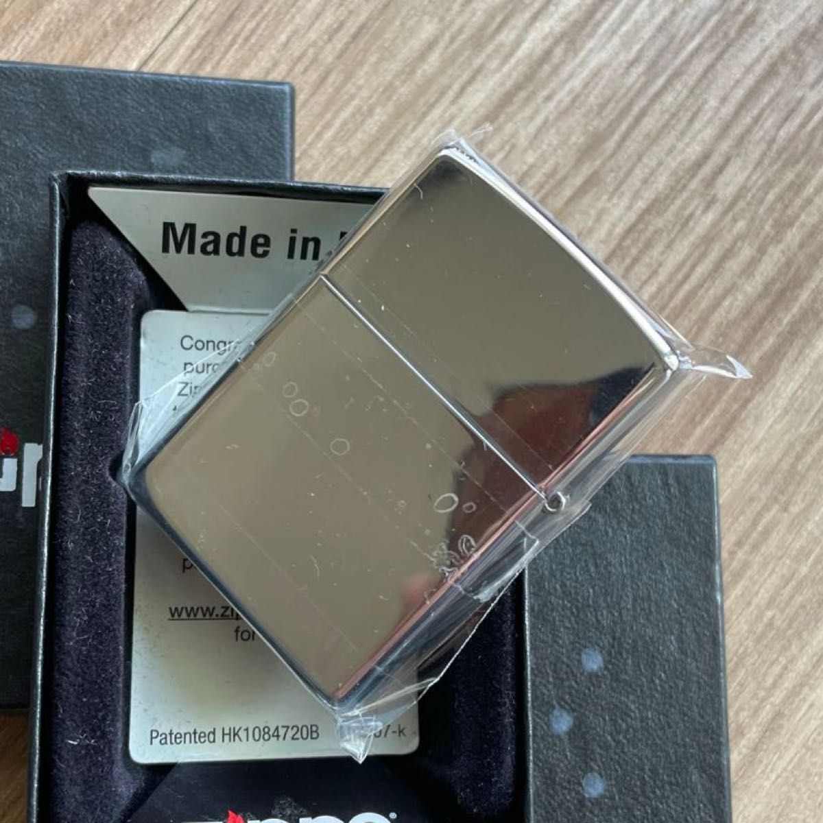 【未使用品】zippo 2002年 vintage HUNTING WORLD オイルライター