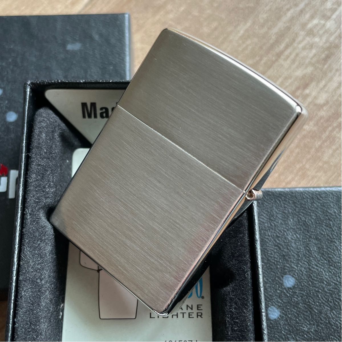 【未使用品】zippo 1999年 vintage 妖艶な輝きレギュラーサテーナ オイルライター