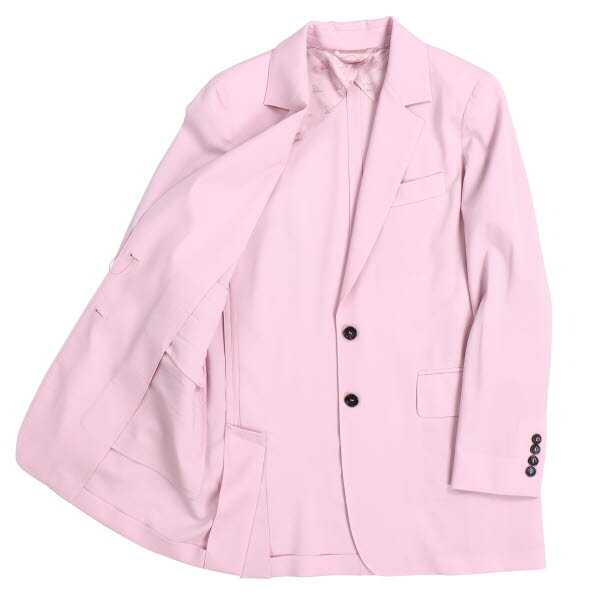 [ beautiful goods ]MaxMara/ Max Mara tailored jacket long sleeve summer wool long jacket IJ40 US6 pink [NEW]*61BH11