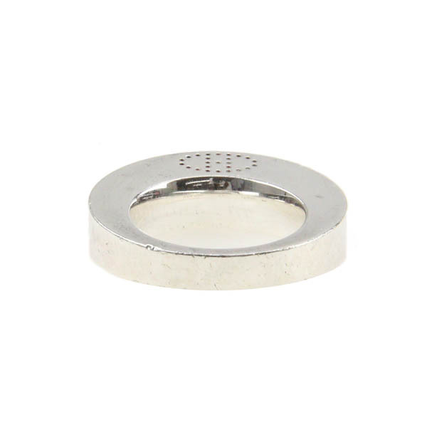 HERMES/ Hermes Evelyne женский кольцо кольцо серебряный 925 9 номер соответствует H перфорирование SV925 Vintage 49 [NEW]*62DA47