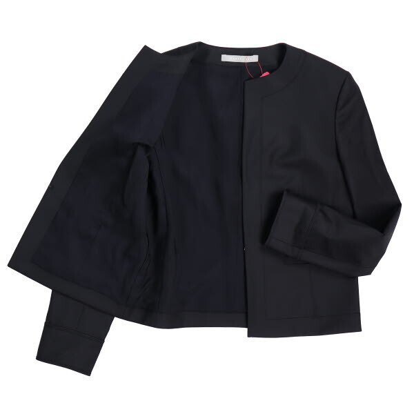 [ regular price 8.1 ten thousand ] theory ryuksEXECUTIVE suit jacket × One-piece SUPER120 042 XL large size black [NEW]*61DL78