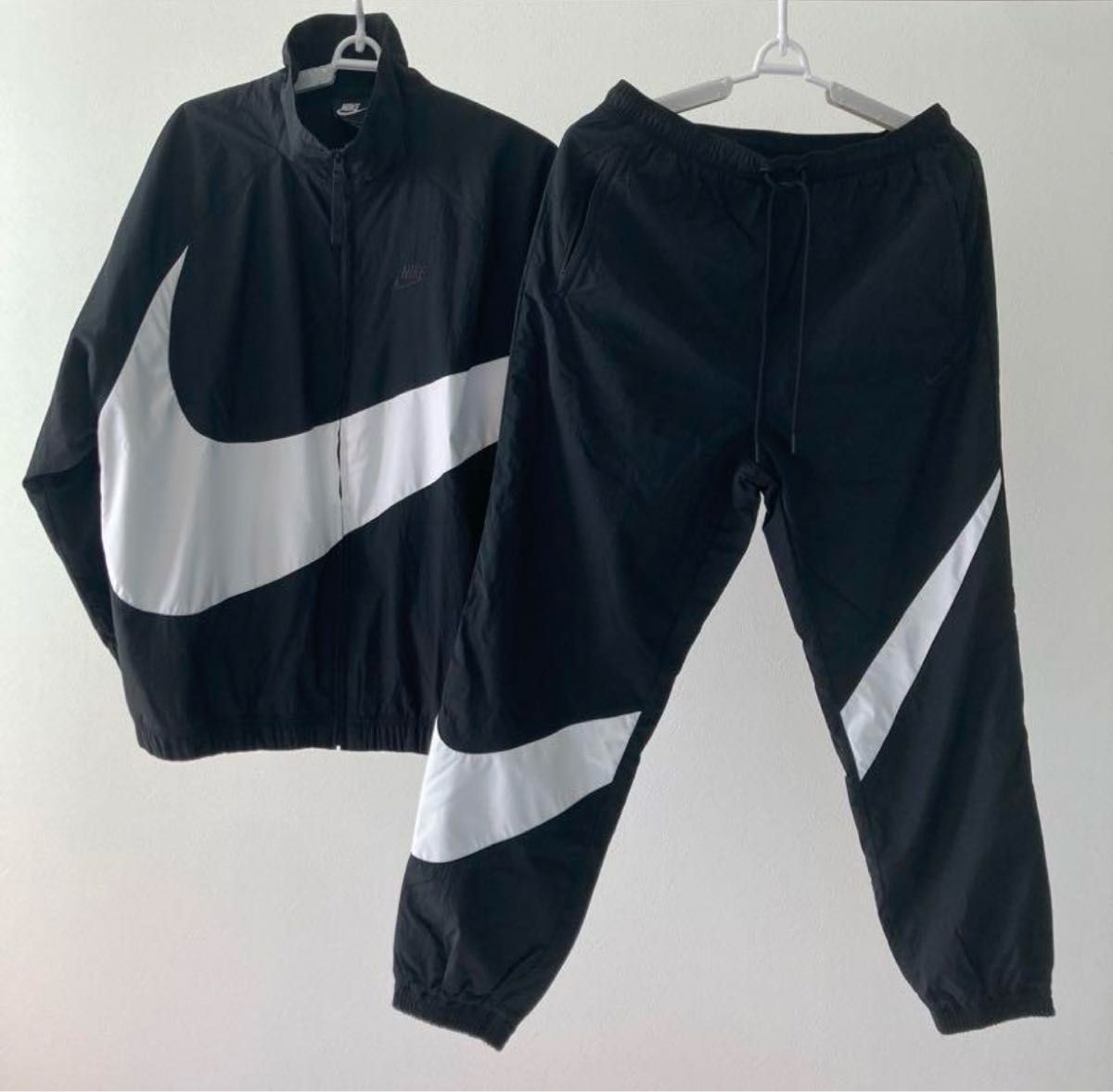 XL 新品 NIKE ナイキ メンズ スウッシュウーブンジャケット ビッグスウッシュ セットアップ 上下 ウーブンパンツ 