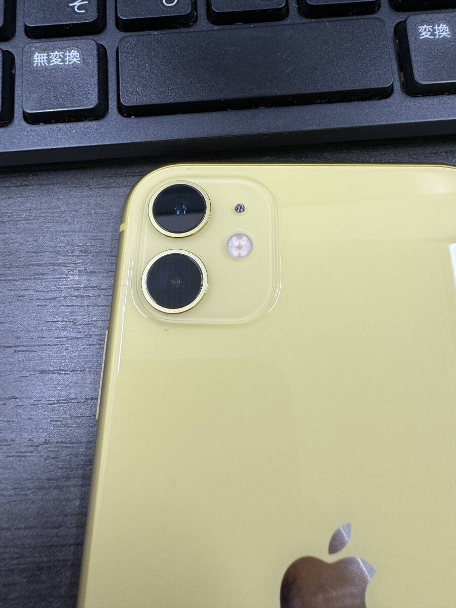 8500円 中古 iPhone11 64G イエロー シムフリー - iPhone 8500円 中古 iPhone11 64G イエロー シムフリー - iPhone