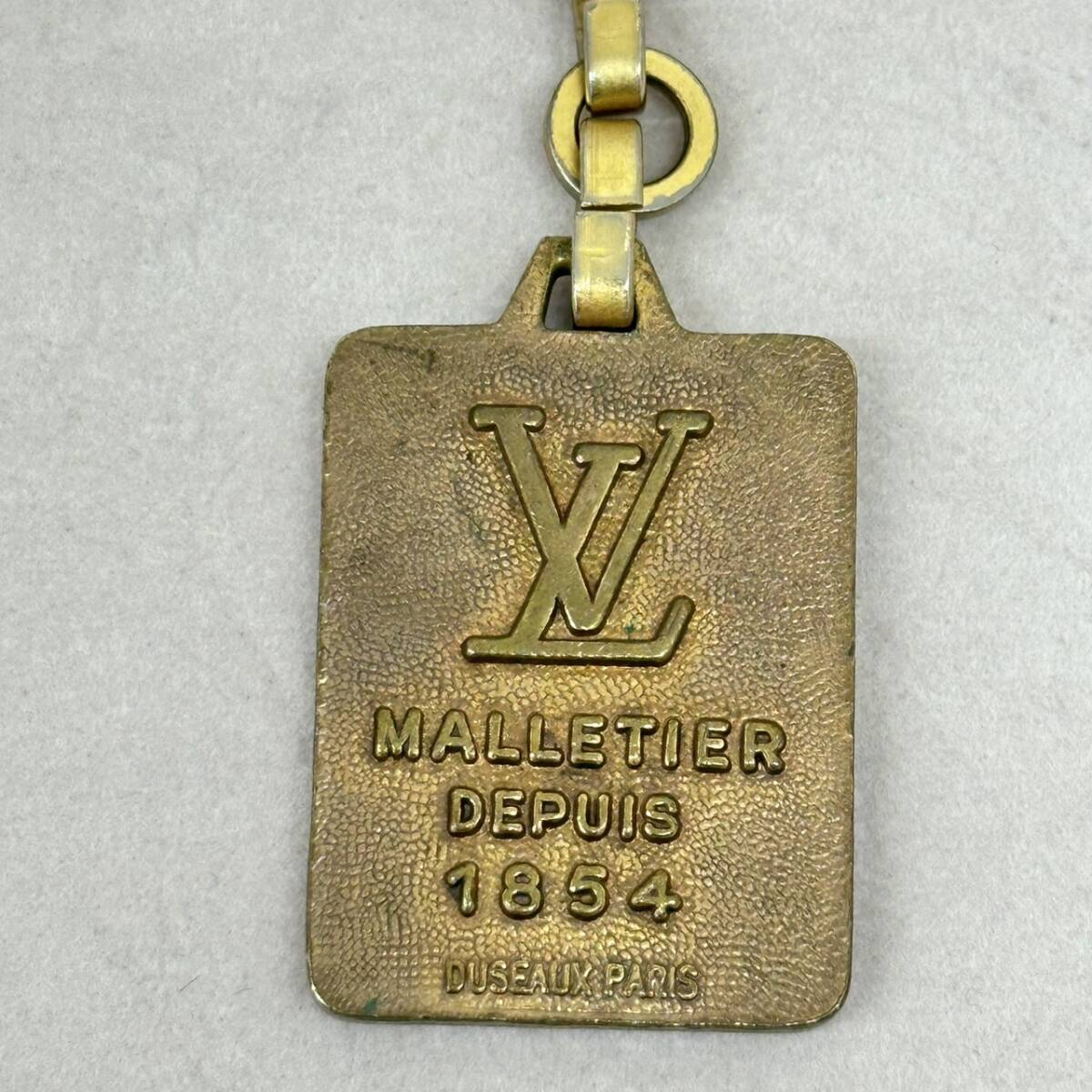 Louis Vuitton Louis Vuitton maru tie key holder small articles accessory Gold 