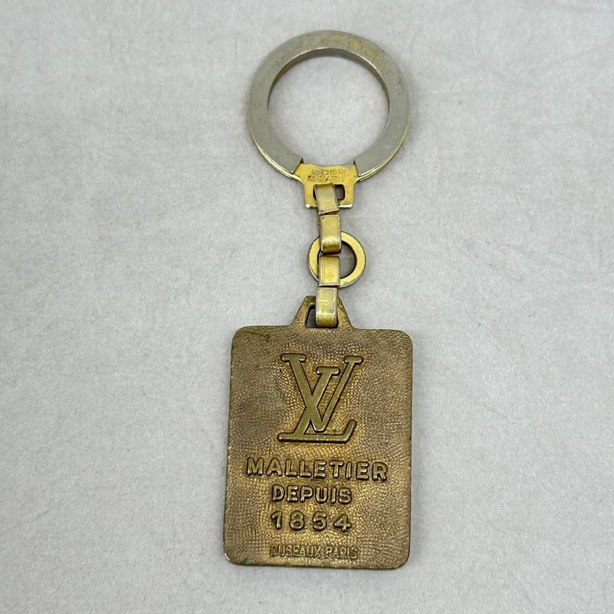 Louis Vuitton Louis Vuitton maru tie key holder small articles accessory Gold 