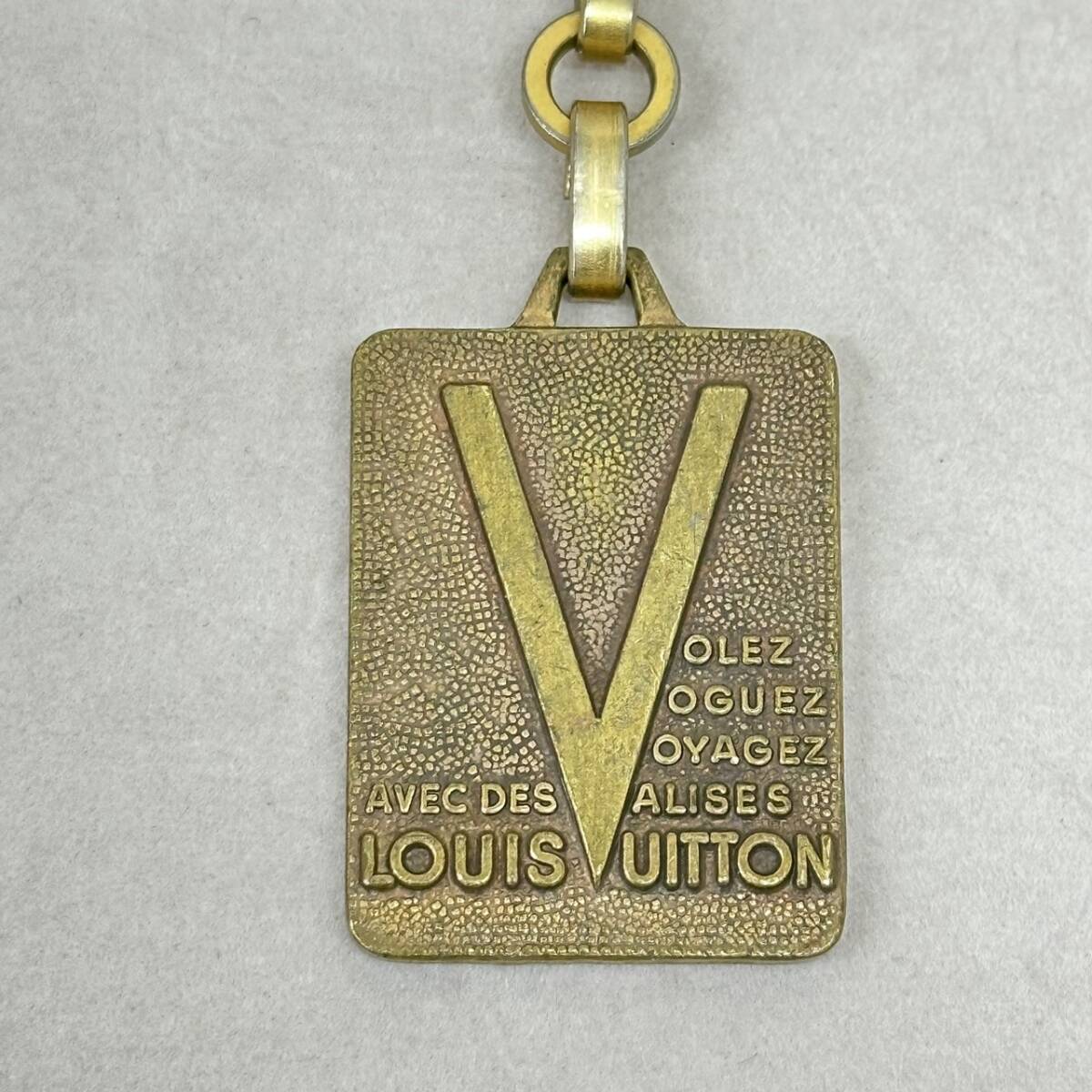 Louis Vuitton Louis Vuitton maru tie key holder small articles accessory Gold 