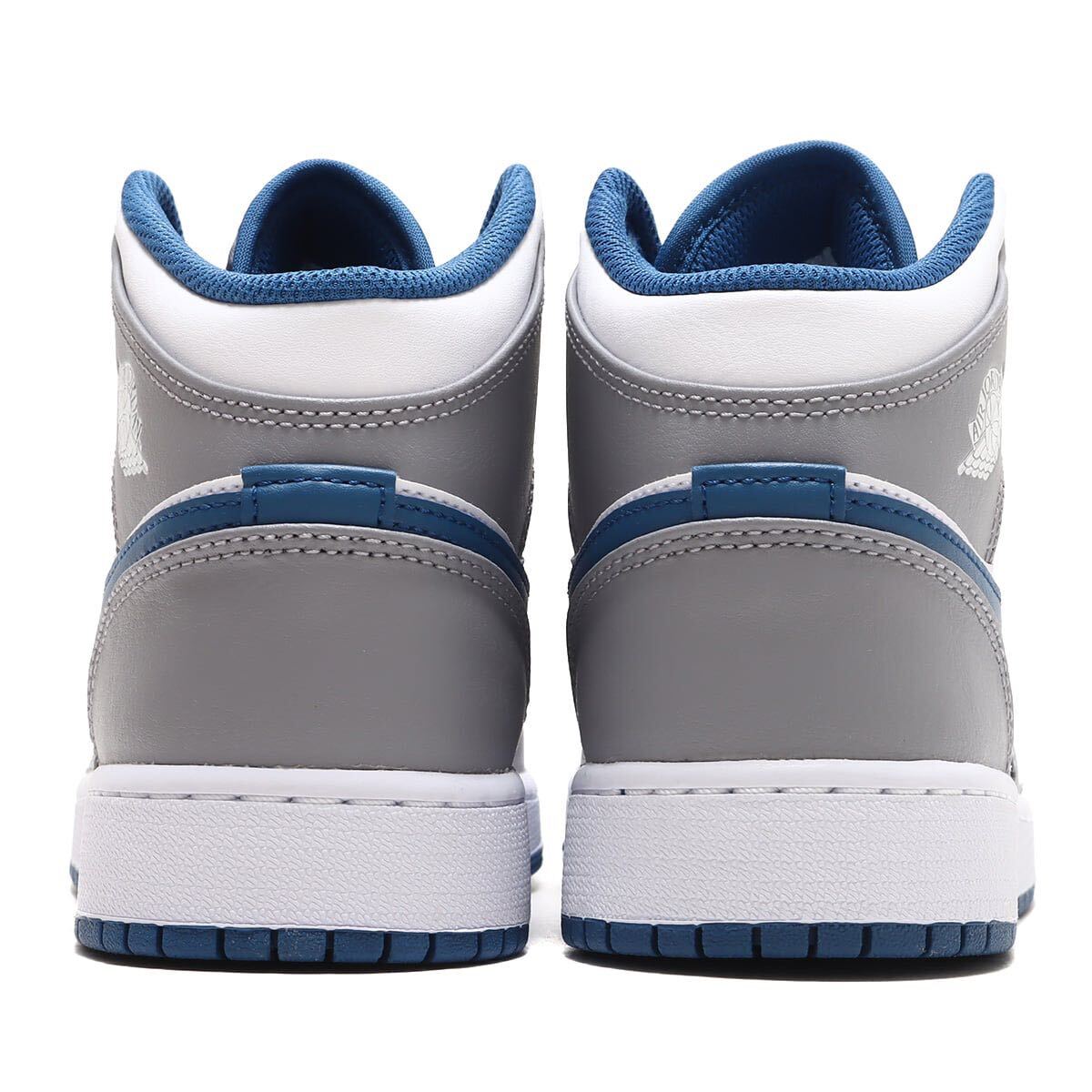 Nike GS Air Jordan 1 Mid True Blue ナイキ GS エアジョーダン1 ミッド トゥルーブルーキッズ（DQ8423-014）白24cm箱あり_画像8