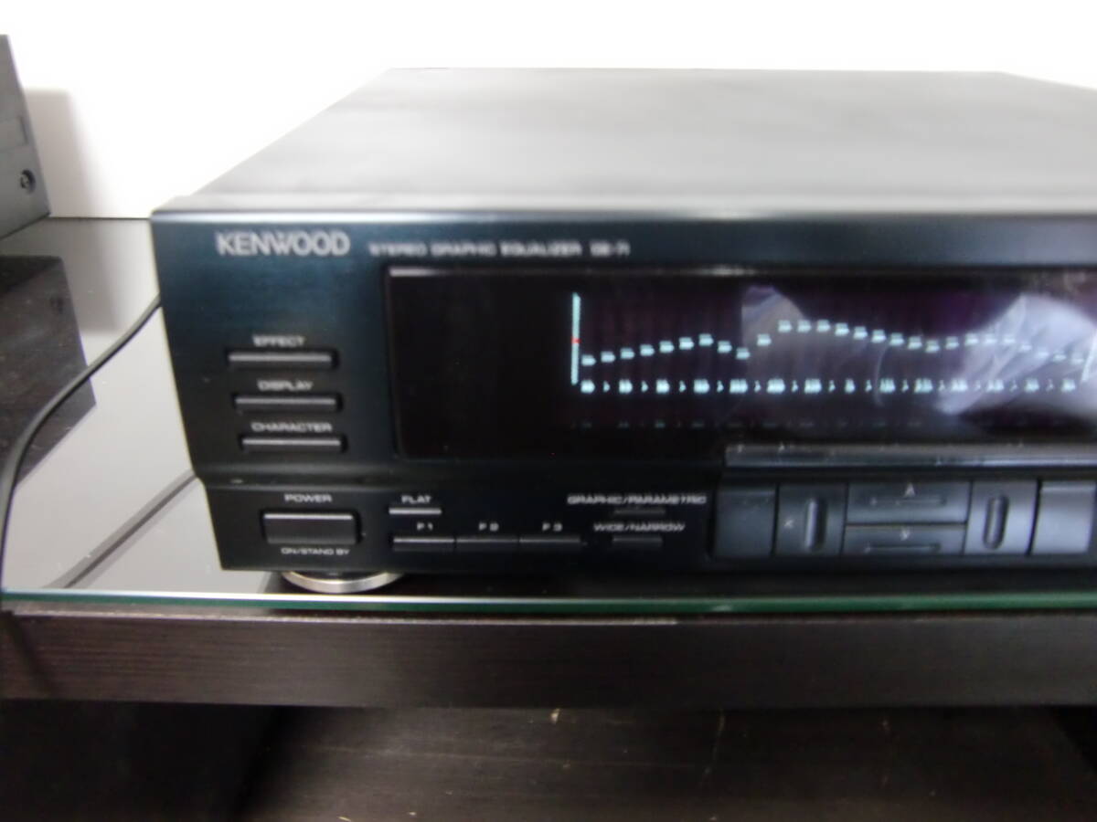 ★KENWOOD STEREO GRAPHC EQUAUZER GE-71 電源OK音出しOK変調バッチリ！の画像3