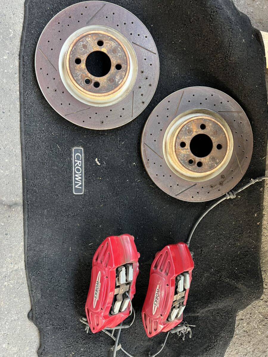 Brembo MINI クーパーS R53 RE16 JOHN COOPER WORKS ブレンボ 4pot フロントキャリパー ミニクーパーの画像1