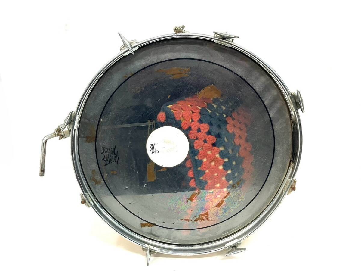 ■【ジャンク品】PEARL PRESIDENT/パール プレジデントシリーズ BASS DRUM/バスドラム REMO/レモ 打楽器 (47100A3) の画像3