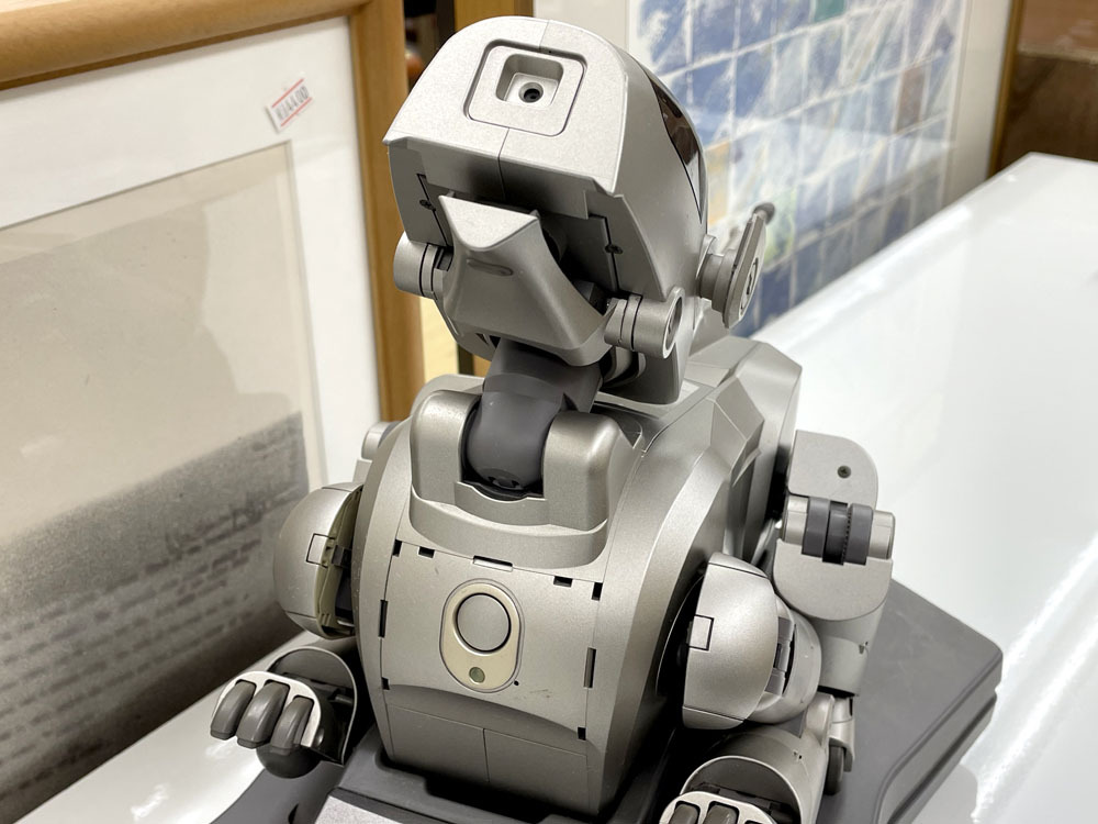 SONY AIBO アイボ ERS-110 初代モデル バッテリー×2/電源アダプター/メモリースティック(ERA-110M) ソニー 通電OK ジャンク扱い 札幌市