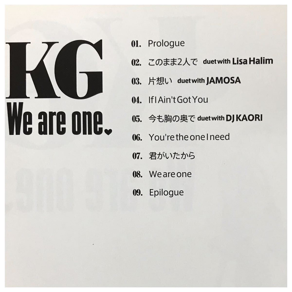 We are one / KG_画像9