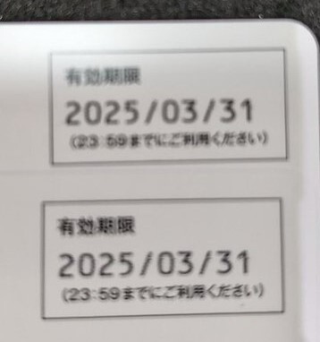 【匿名配送】すかいらーく株主優待券　10000円分　有効期限2025年3月末日 _画像2