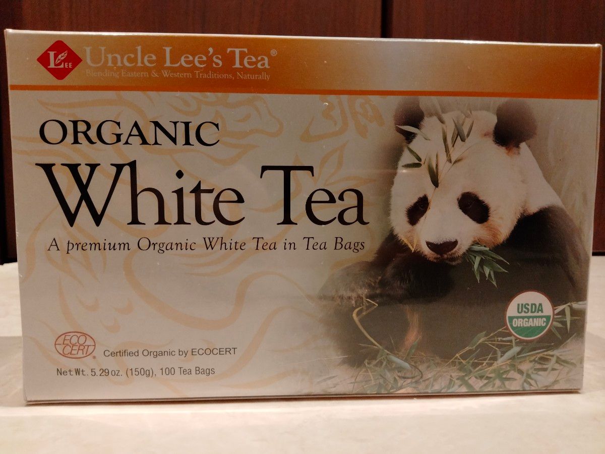 【新品未開封】ORGANIC White Tea 有機白茶 100ティーバッグ Uncle Lee's Tea