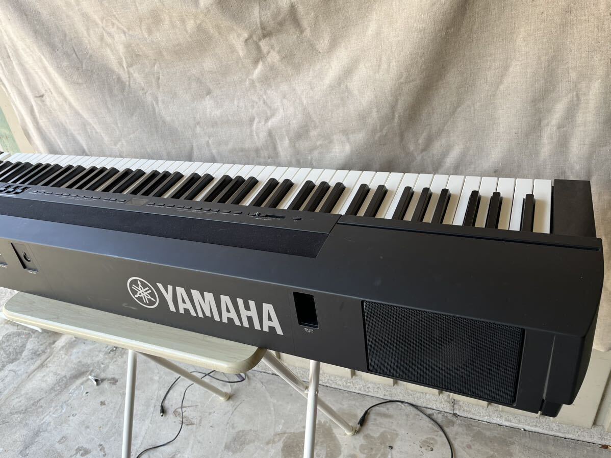 YAMAHA DIGITAL PIANO P-255 2018年製 電子ピアノ 音出し通電OK 難あり ジャンク扱いの画像7