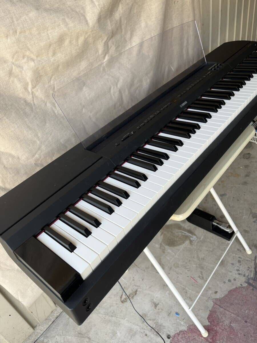 YAMAHA DIGITAL PIANO P-255 2018年製 電子ピアノ 音出し通電OK 難あり ジャンク扱いの画像4