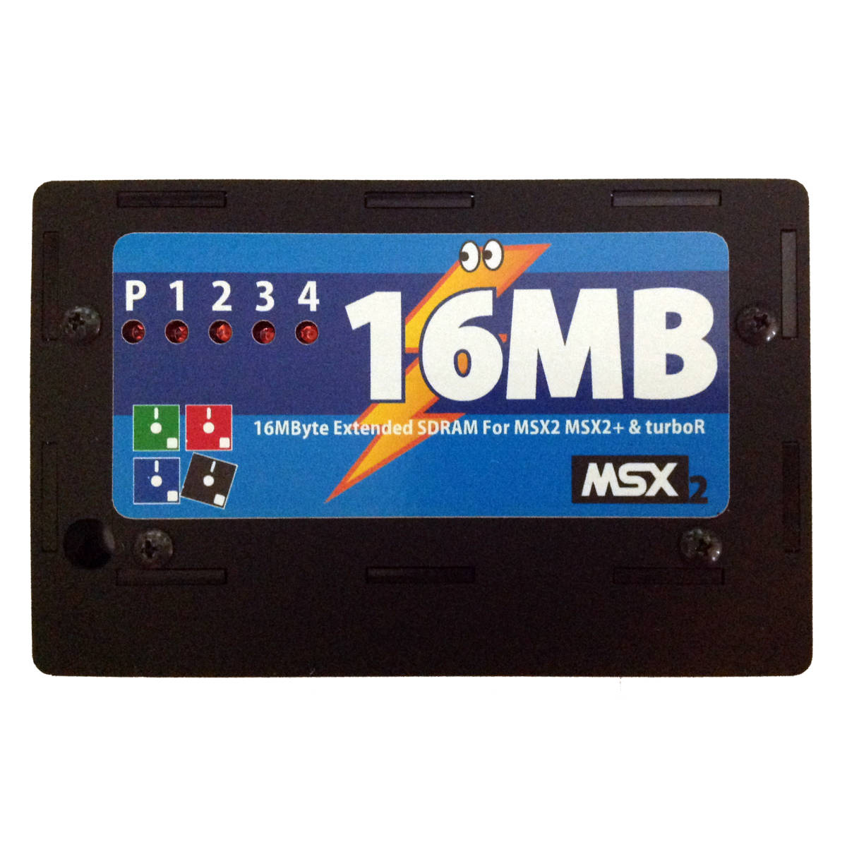 新品未使用◆MSX2/2+/turboR用 16MByte拡張メモリーカートリッジ◆黒