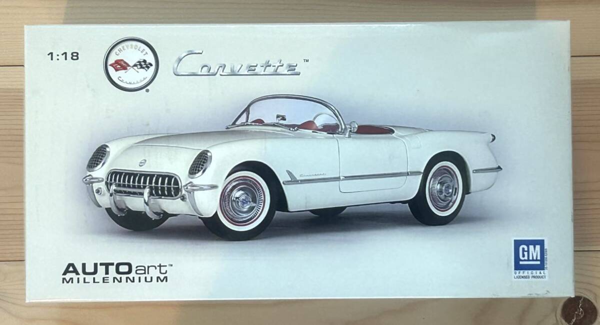 AUTOart MILLENNIUM オートアート ミレニアム GM Corvette 1953年 1/18 ミニカーの画像8