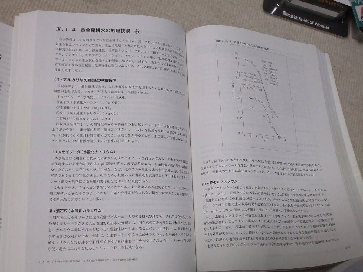 2000円スタート/2020版/公害防止管理者試験/水質編/新.公害防止の技術と法規/公害防止試験のバイブル/講習テキスト/いわゆる電話帳です/の画像5