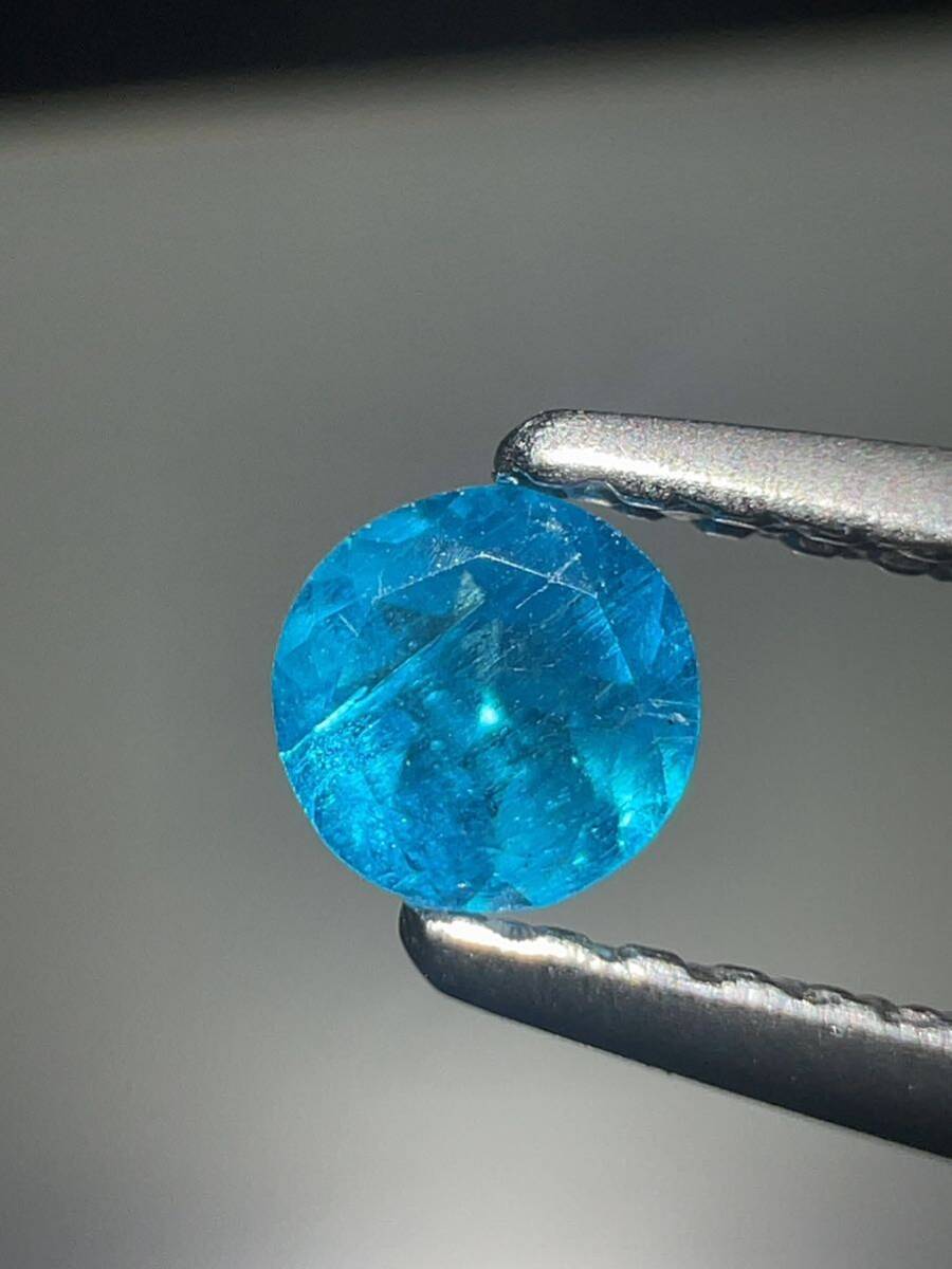 「見切り品」ネオンブルーアパタイトルース　0.26ct KS300-182_画像4