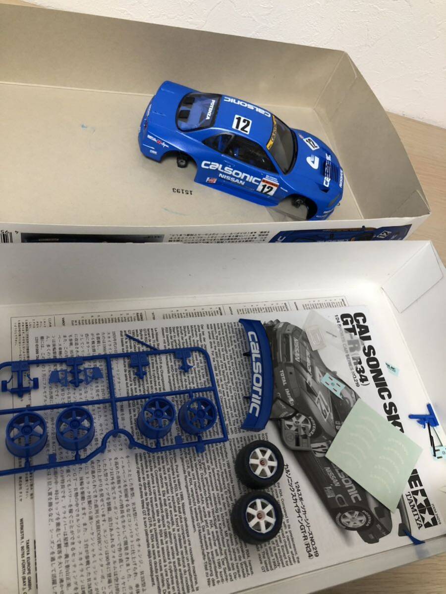 カルソニック キャルソニック 1/24 スカイライン GT-R R34 skyline CALSONIC タミヤ スポーツカー アオシマ フジミ ハセガワの画像2