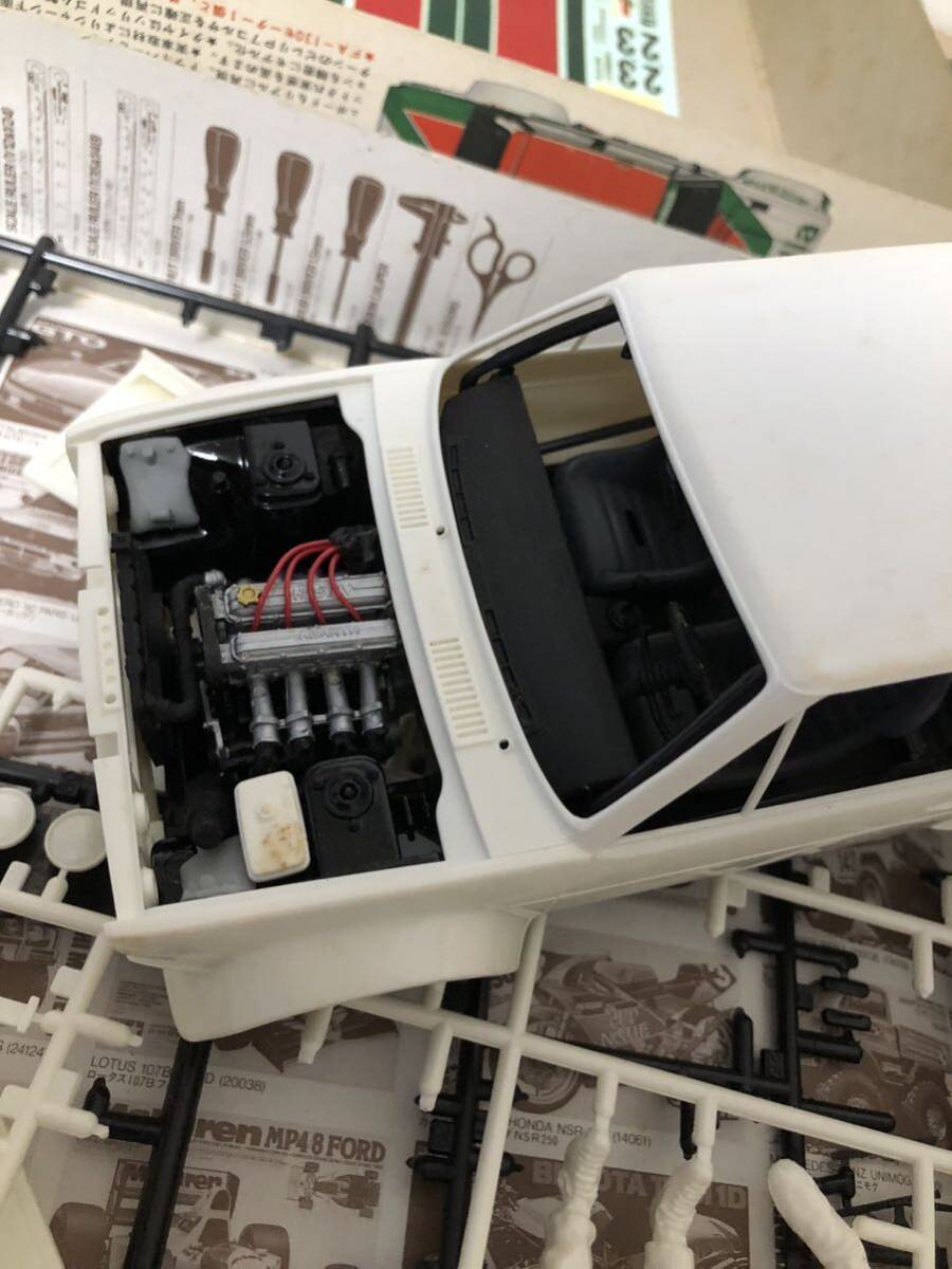 FIAT 131 アバルト ラリー RALLY 1/20 グランプリコレクション プラモデル タミヤ フィアット アオシマ フジミ ハセガワの画像6