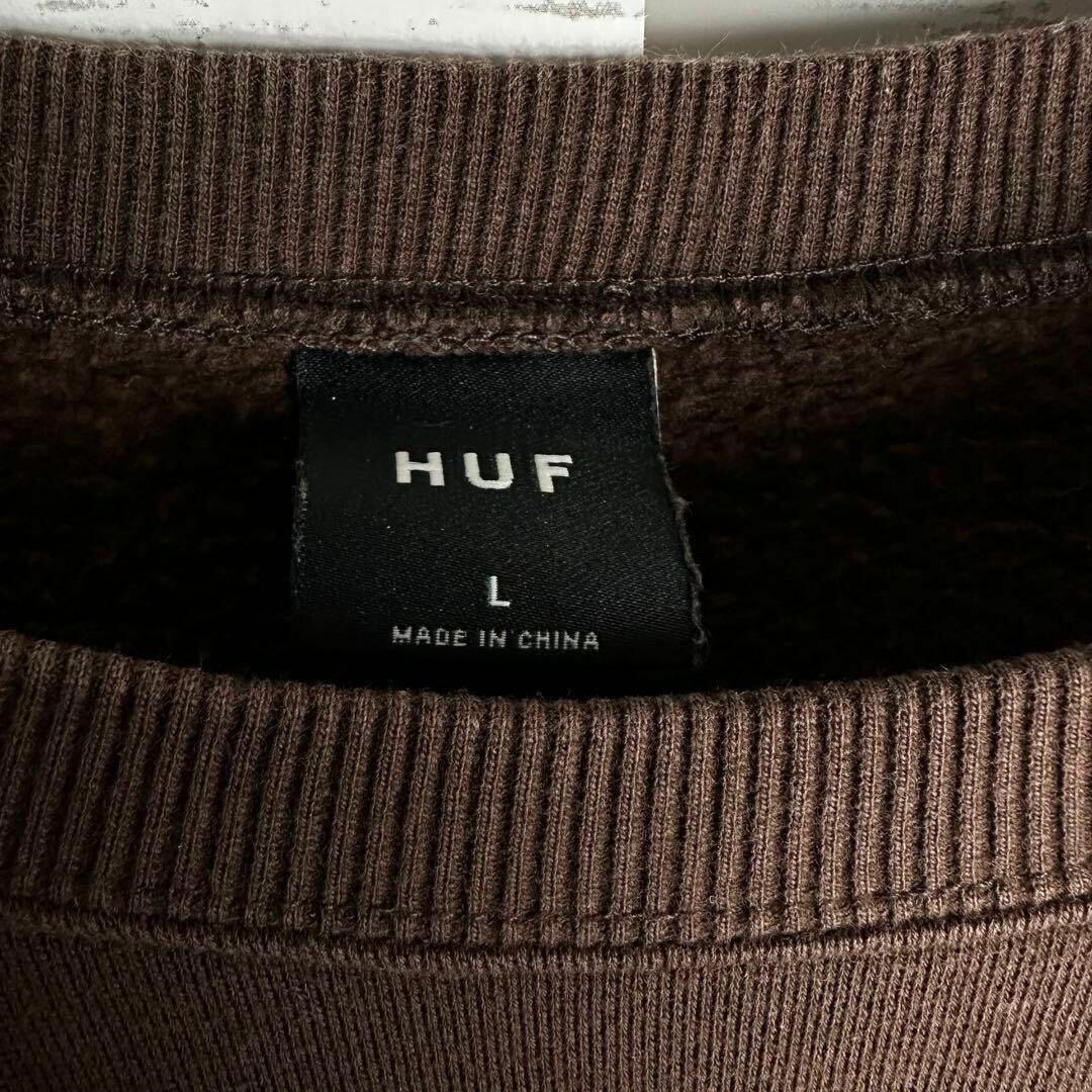 【人気モデル】HUF/ハフ HUF ビッグ バックプリントロゴ_画像6