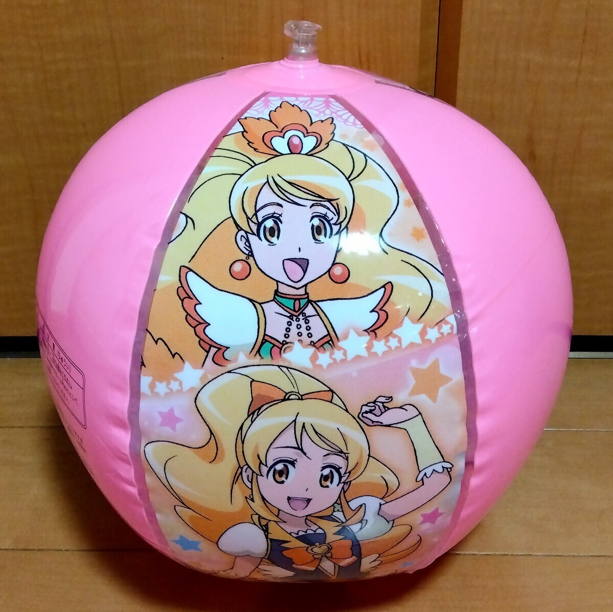 ハピネスチャージプリキュア！ ビーチボール 40cm 空ビ 空気ビニール_画像4