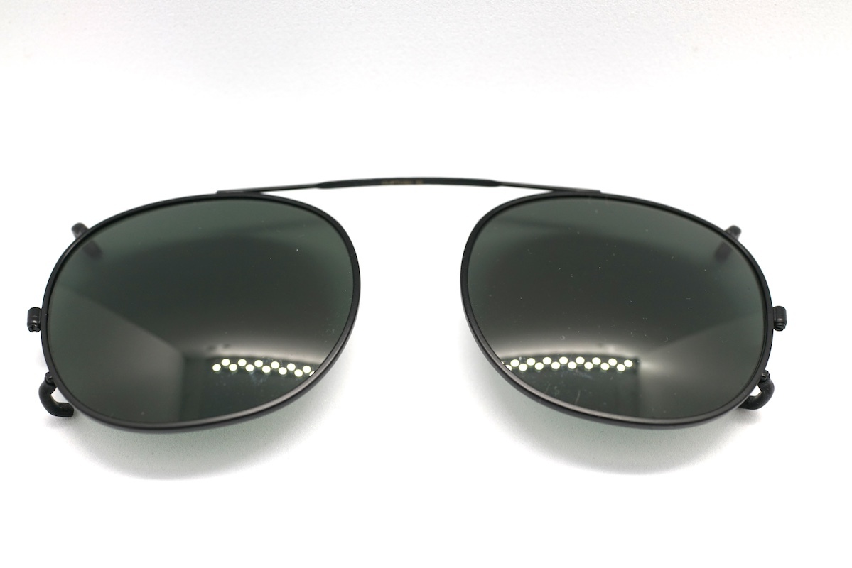 MOSCOT モスコット Clip-On クリップオン サングラス レンズSunglasses Lens for LEMTOSH CLIPTOSH 52 Black_画像1