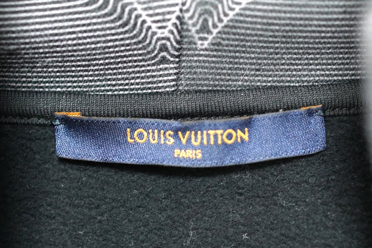 21SS LOUIS VUITTON ルイヴィトン ヴァージルアブロー 3Dモノグラム プルオーバー スウェットパーカー XLサイズ RM211M IHN HKY24W_画像9