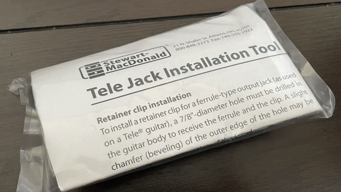 StewMac Tele Jack Installation Tool テレキャス_画像2