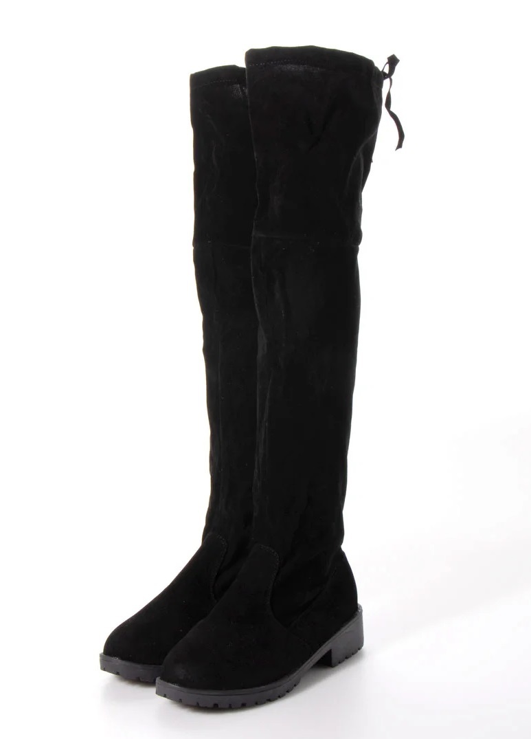  женский лента имеется ботфорты 41 25.5cm Roo z расческа . расческа . чёрный черный обувь мода сапоги весна 