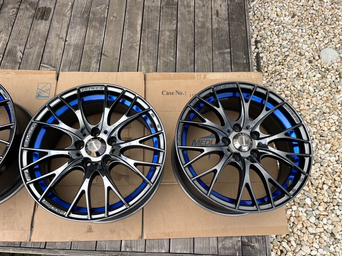 Weds Sport ウェッズスポーツ SA-20R ホイール 17インチ 7.5J +45 PCD114.3 5穴 4本の画像2