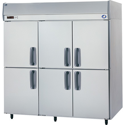 * new goods freezer Panasonic SRF-K1863B length type business use freezer 6 door 3.200V width 1785x650 store * including carriage 