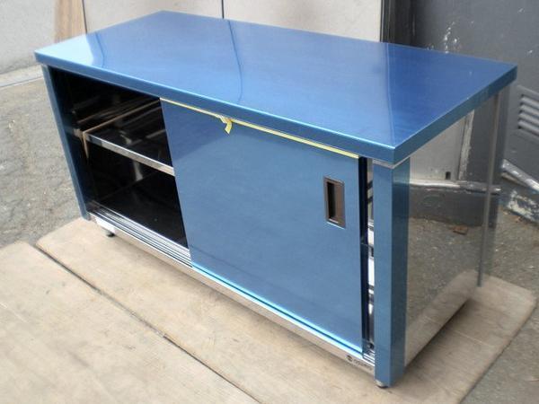☆新品 幅1500 厨房 引戸キャビネット 調理台 作業台 AC-1500H ☆新品 幅1500 厨房 引戸キャビネット 調理台 作業台 AC-1500H