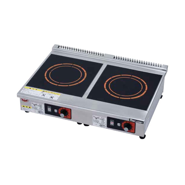 ★新品 マルゼン MIH-K22C IHコンロ 電磁調理器 店舗 業務用 卓上コンロ●送料込