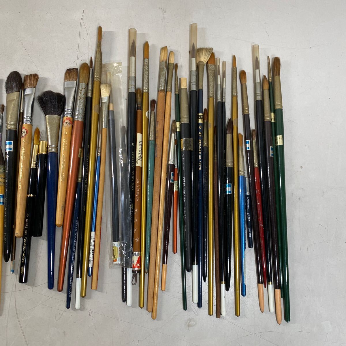 c** secondhand goods paintbrush large amount set set sale painting materials art supplies writing brush *