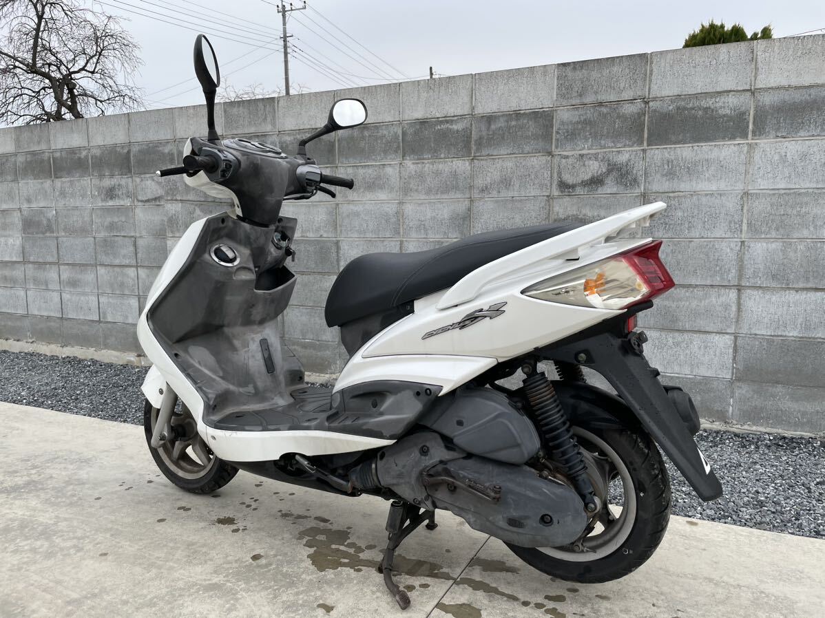 配送のみ!! シグナス125X SE44J 白 ホワイト 39631Km 通勤 通学 最速原付125 PCX125 アドレス125の画像6