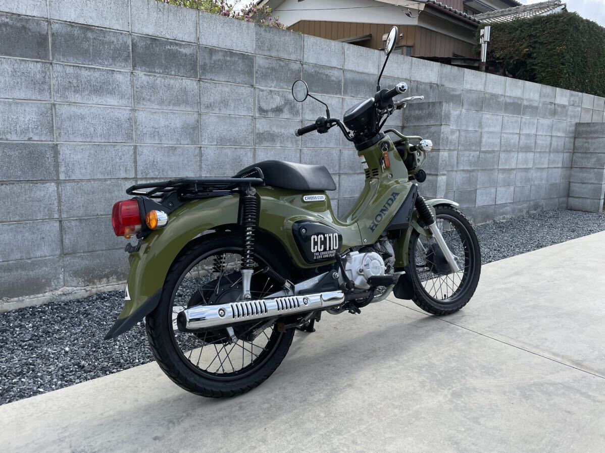 配送のみ!! 在庫セール HONDA クロスカブ110 CROSS CUB110 JA45 緑 グリーン 11573km 軽整備点検済 機関程度良好 E/G絶好調の画像5