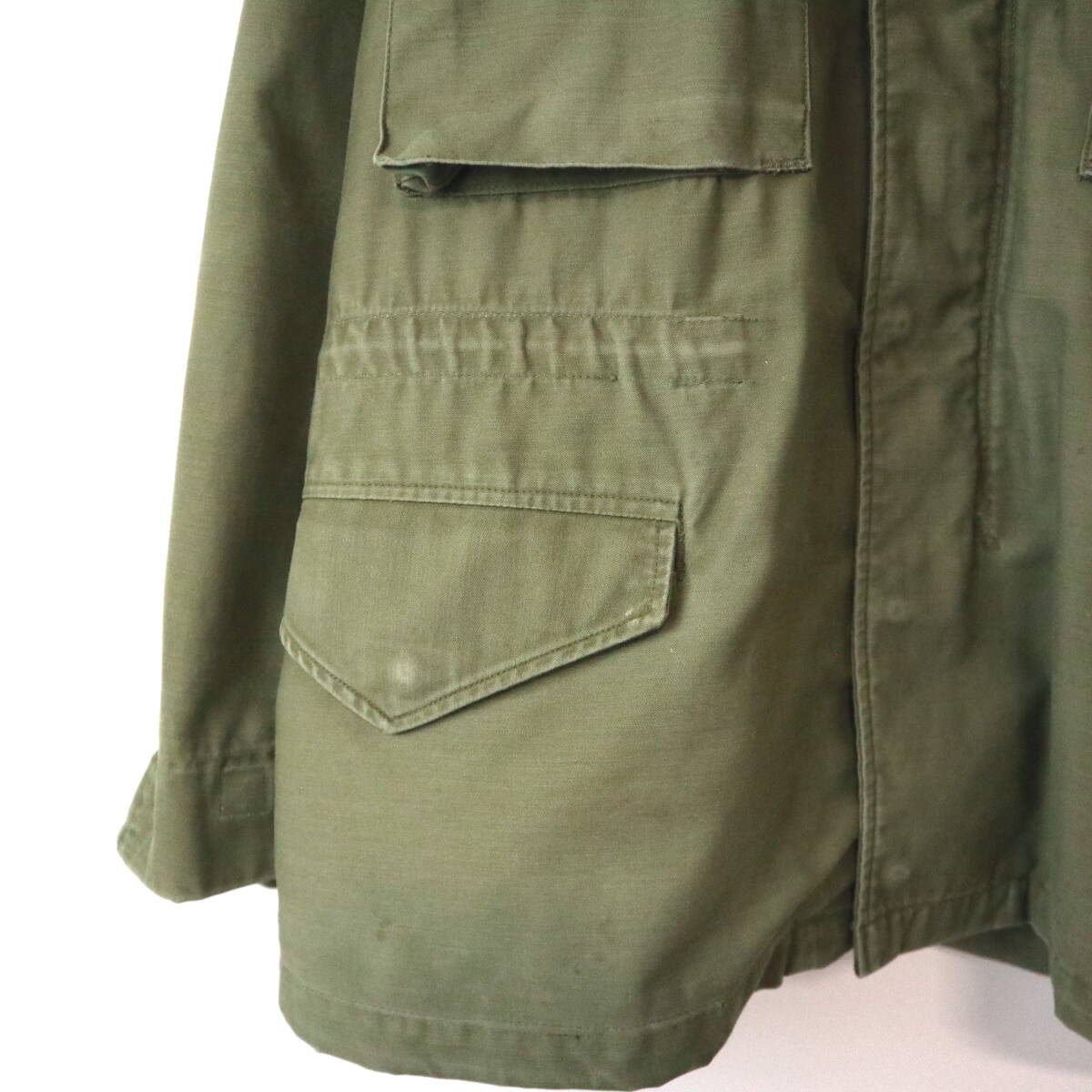 アルミ 60s U.S.Army M65 Field Jacket vintage ヴィンテージ ミリタリー アメリカ軍 M-51 M-43 M-41 P-41 フィールドジャケット_画像4