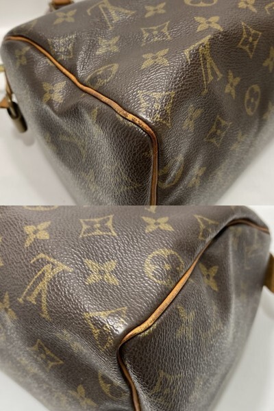 1円～ LOUIS VUITTON ルイ ヴィトン モノグラム スピーディ 25 M41528 ミニボストンバッグ ハンドバッグ の画像6