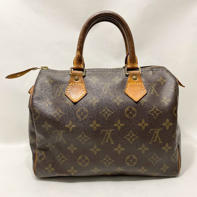 1円～ LOUIS VUITTON ルイ ヴィトン モノグラム スピーディ 25 M41528 ミニボストンバッグ ハンドバッグ の画像3