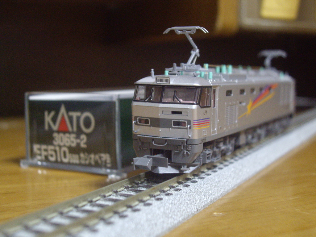 kato EF510 品番3065-2 動力車動作・ライト点灯確認済みの画像1