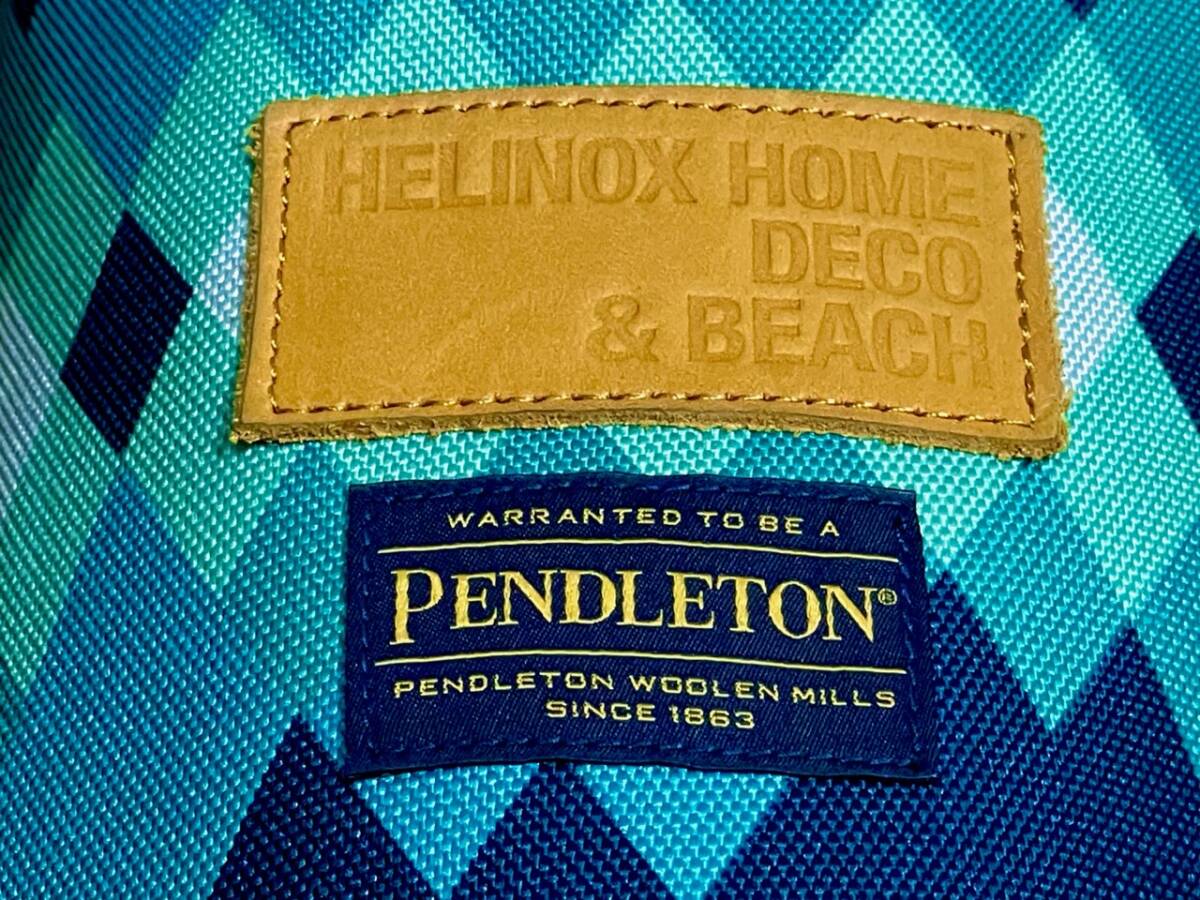 ペンドルトン ヘリノックス ホーム・デコ&ビーチ チェア パパゴパーク 2018年春夏限定コラボ 中古美品 PENDLETON Helinox の画像9
