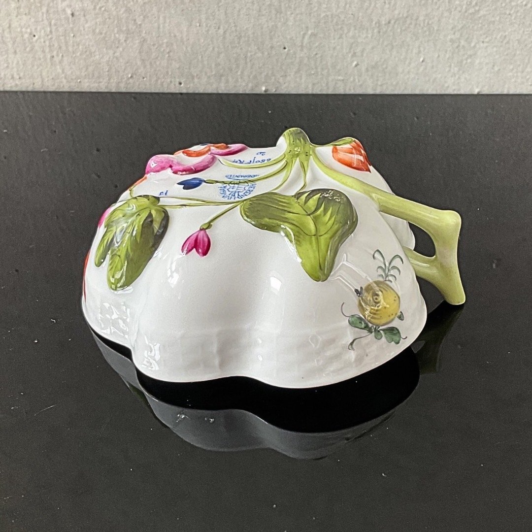 [ Komorebi ] HEREND# [ Herend market garden open shuga-] original case sugar pot hand paint 