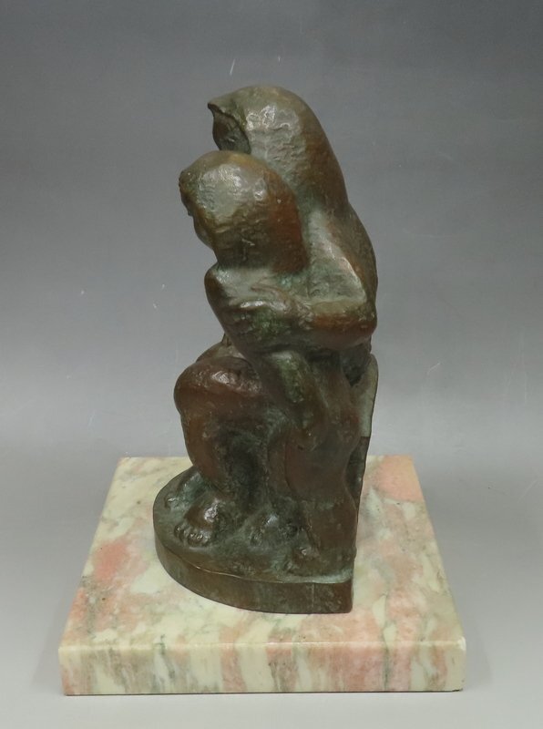 [ Komorebi ] sculpture * cheap . good virtue [. woman group image ] also box bronze [ day exhibition ]