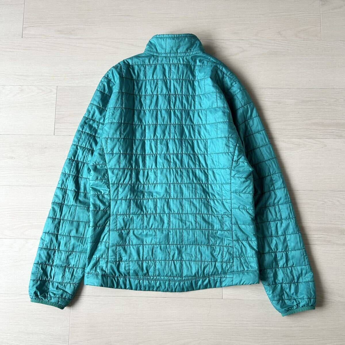 希少カラー patagonia パタゴニア ナノパフ ジャケット S エメラルドグリーン系 84212 SP17 プリマロフト 中綿 ダウン ブルゾン アウトドアの画像2